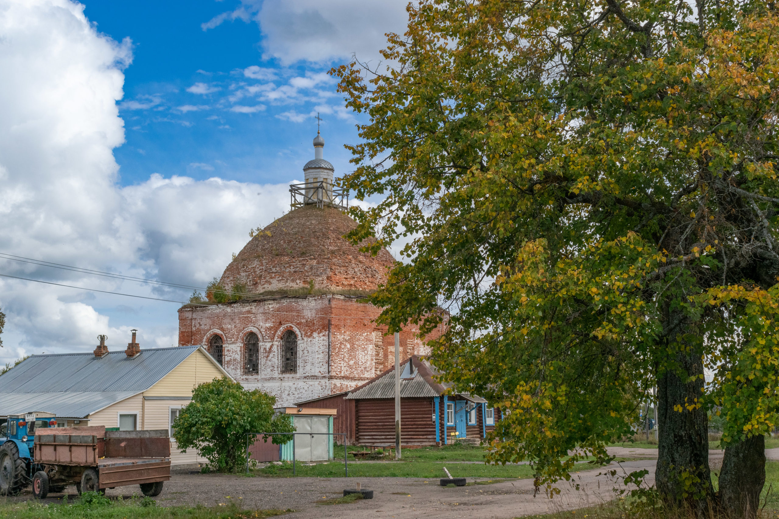 Храм Георгия Победоносца в Романово Калужской