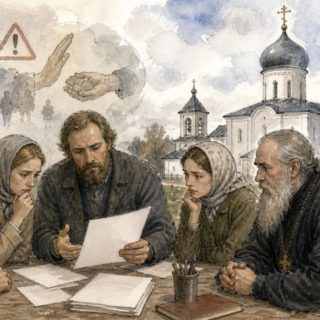 Скетч: юридические риски самостоятельного сбора на православный храм