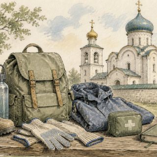 Скетч: набор волонтера для субботника у православного сельского храма