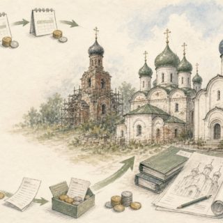 Скетч: регулярные пожертвования помогают планировать сохранение православных храмов