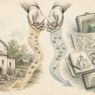 Скетч: отличие адресного сбора на православный храм от общей поддержки фонда