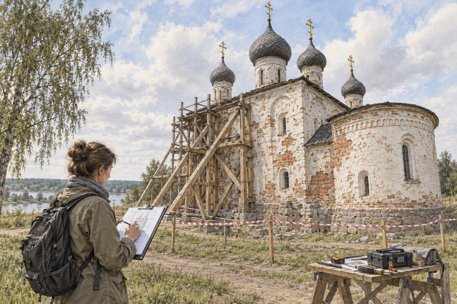 Что такое консервация храма и какой результат она даёт. Тематическая иллюстрация 2.